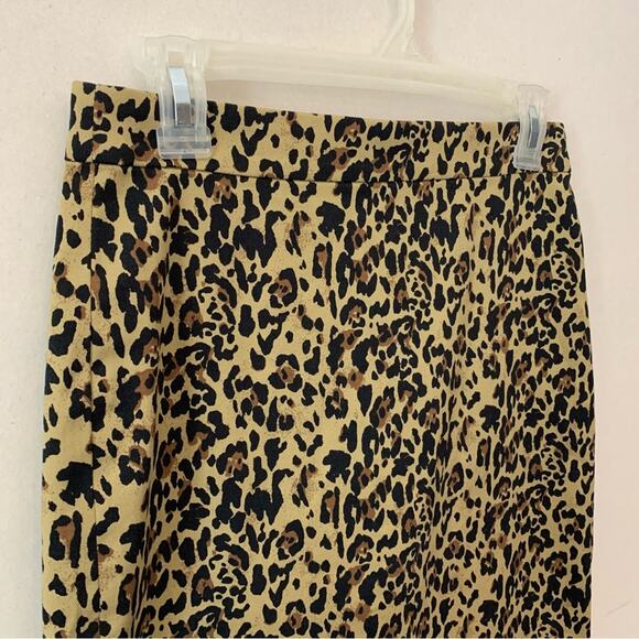 Jcrew Leopard Print Bi-Stretch No 2 Pencil Skirt AK697 - Picture 2 of 7